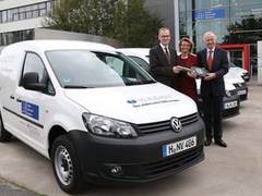 Sechs e-Caddy für Leibniz Universität im Praxistest