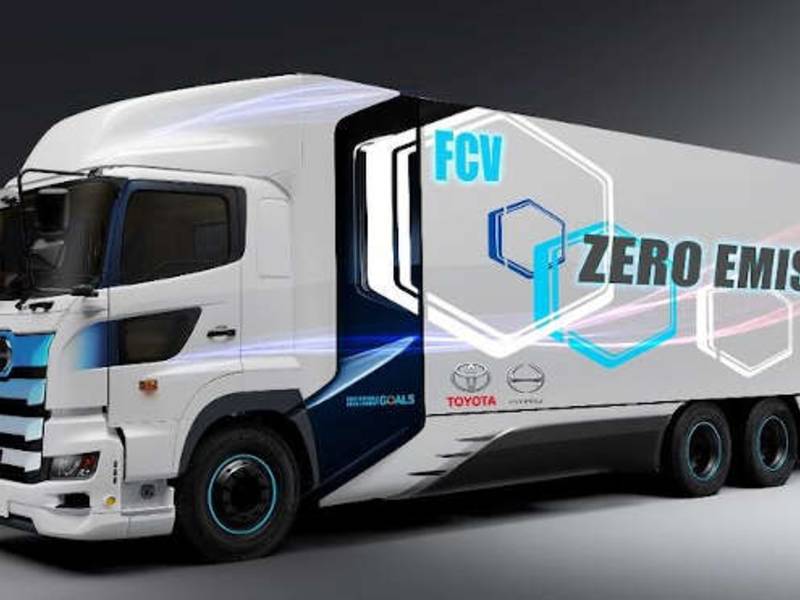 Toyota und Hino entwickeln Brennstoffzellen-Lkw