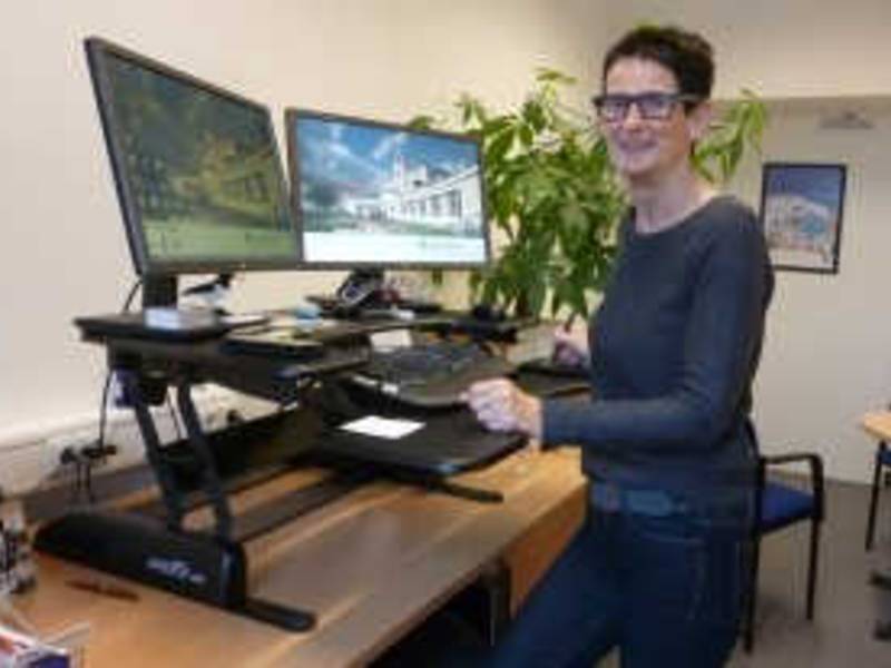 Neujahrsvorsatz für 2016: Mehr Stehen am Arbeitsplatz