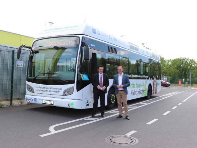 Zweite Wasserstofftankstelle in Hürth