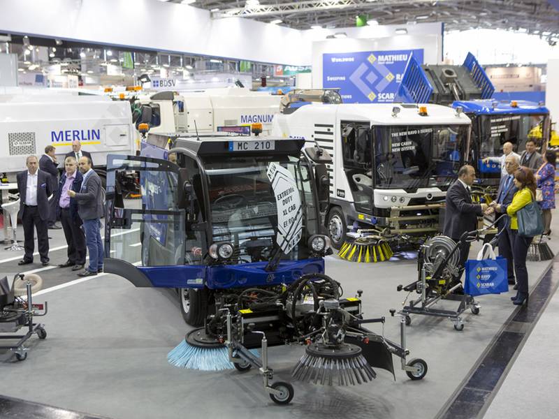 Winterdienst und Straßenreinigung auf der IFAT 2016