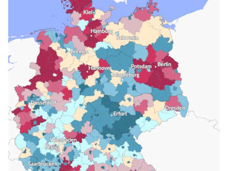 Bild des Monats: GfK Basiszahlen, Baugenehmigungen für Wohngebäude, Deutschland