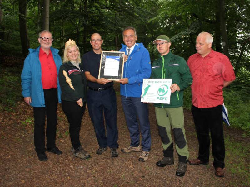 Wernigerode ist die PEFC-Waldhauptstadt 2019