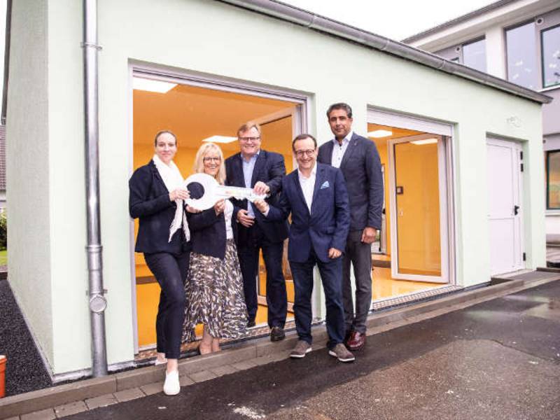 Schulerweiterung in nur wenigen Wochen