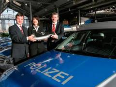 Flotte von über 400 Mercedes-Benz Pkw für den Polizeidienst