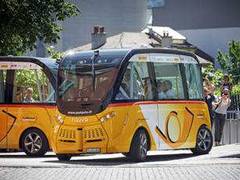 Digitale Mobilität: Autonomes Fahren auf der CeBIT erleben – mit dem SmartShuttle der Schweizer Post