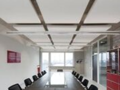 Hunter Douglas TechStyle® Inseln: Ein leichtes, Schall absorbierendes Deckensystem