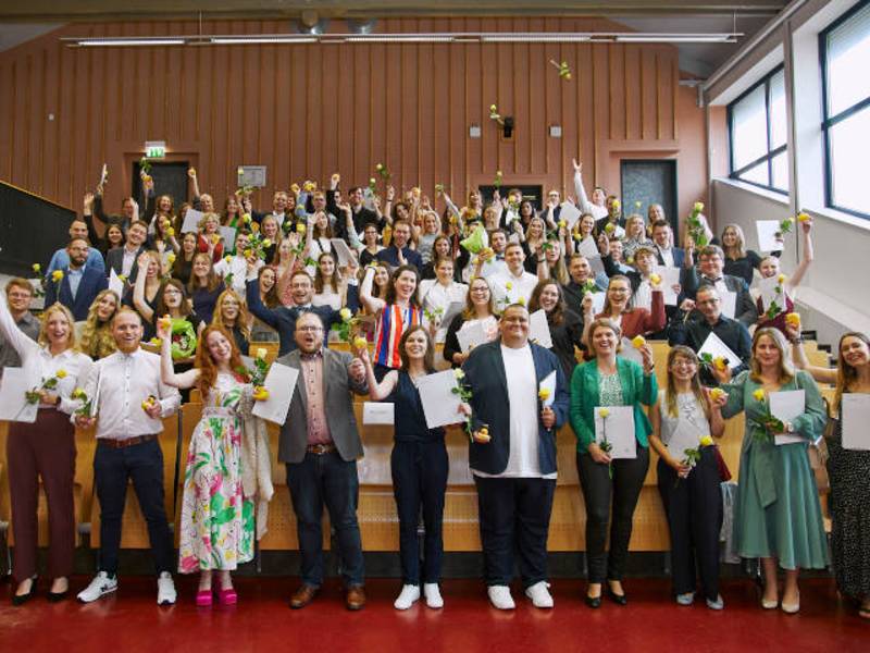 Feierliche Exmatrikulation und Jubiläum auf dem Halberstädter Campus