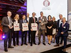 Die Gewinner des STADTWERKE AWARD 2017 kommen aus Emden, Crailsheim und Schweinfurt