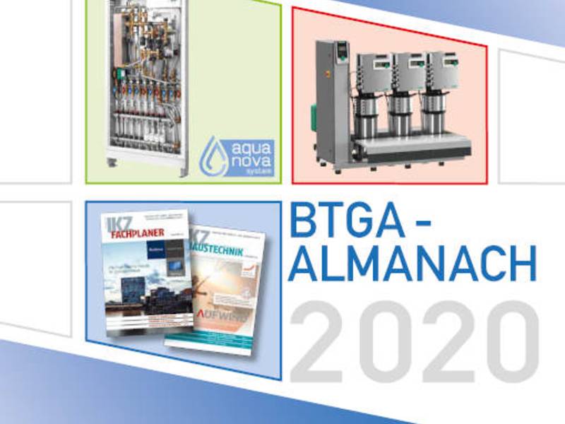 20. BTGA-Almanach zeigt aktuelle Trends der TGA-Branche