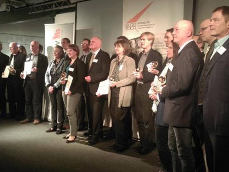 Deutscher Solarpreis in Schwelm verliehen – gleich zehn Preisträger wurden ausgezeichnet