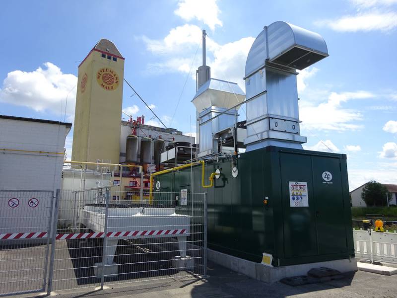 Wasserstoff-BHKW der SW Haßfurt in Betrieb genommen