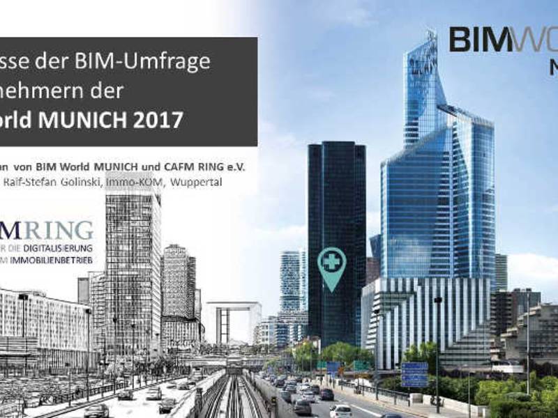 2. BIM-Umfrage anlässlich der BIM World MUNCH
