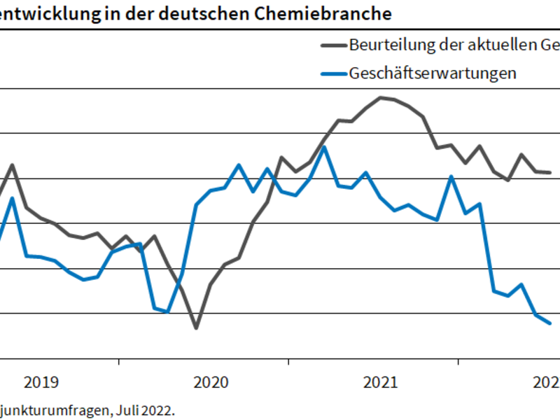 ifo Institut: Chemische Industrie leidet besonders stark unter Preisanstieg von russischem Gas