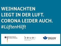 Am Arbeitsplatz, in Schulen und zu Hause: #LüftenHilft