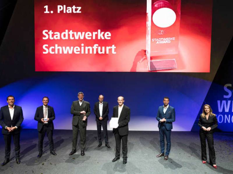 Stadtwerke-Projekte aus Schweinfurt, Berlin und Bamberg gewinnen den STADTWERKE AWARD 2021