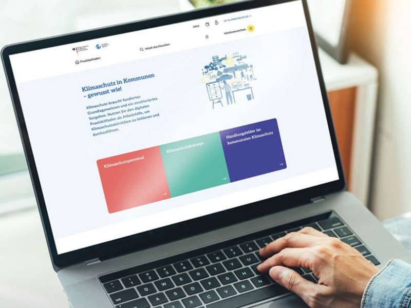 Klimaschutz in Kommunen: Neuer digitaler Praxisleitfaden hilft bei der Umsetzung