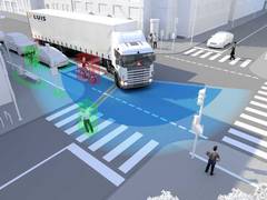 Lkw-Abbiegeassistenten im Test: Bundesweit einmaliges Pilotprojekt in Baden-Württemberg gestartet