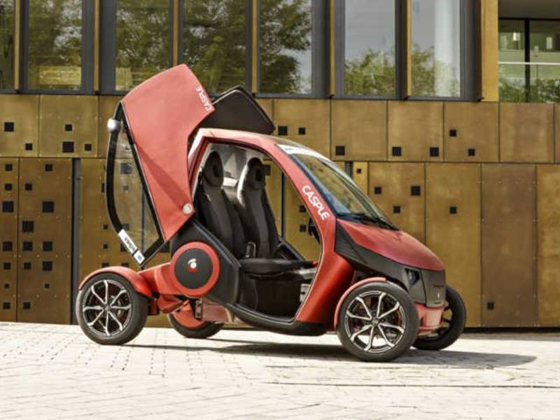 Ultra-leichte Fahrzeugstruktur macht elektrischen Stadtflitzer preiswert und sicher