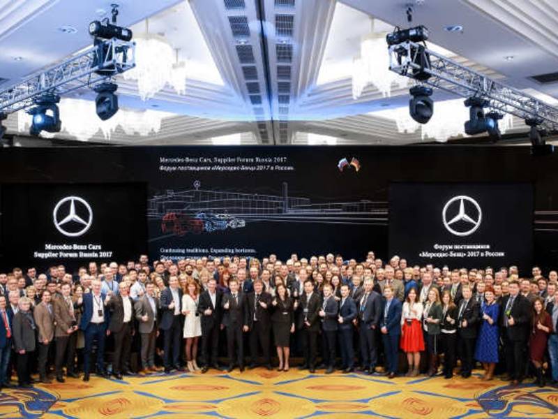 Mercedes-Benz plant Ausbau des russischen Lieferantennetzwerks für neues Pkw-Werk in Moskau