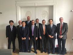 Besuch einer japanischen Delegation beim Bundesverband Kraftfahrzeugkennzeichen e.V. in Berlin