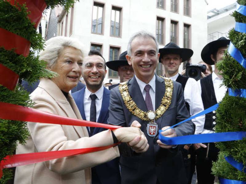 Frankfurt feiert Richtfest für die neue Altstadt