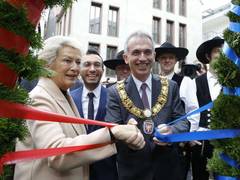 Frankfurt feiert Richtfest für die neue Altstadt