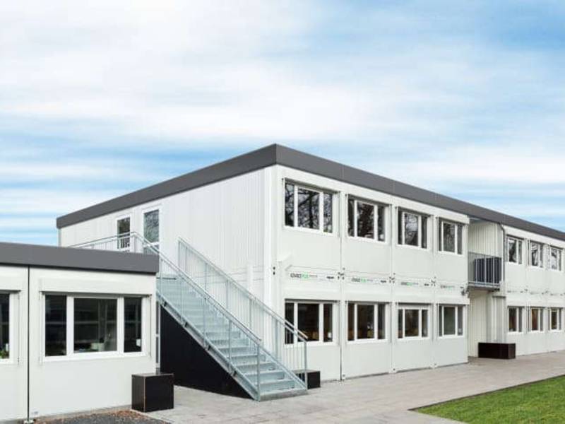 Schulen in der Corona-Krise: Container sichern Unterricht