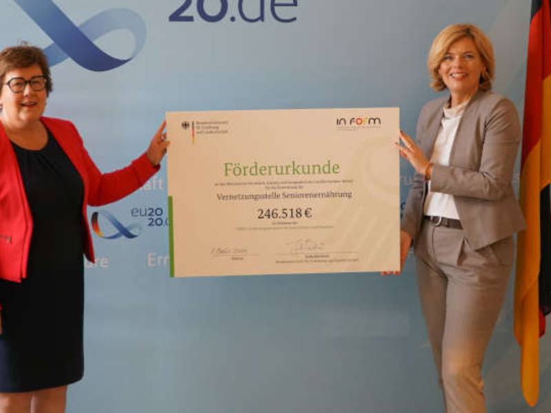 Sachsen-Anhalt erhält über 246.000 Euro für gesunde Seniorenernährung