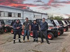 Bobcat-Toolcats für die bulgarische Feuerwehr