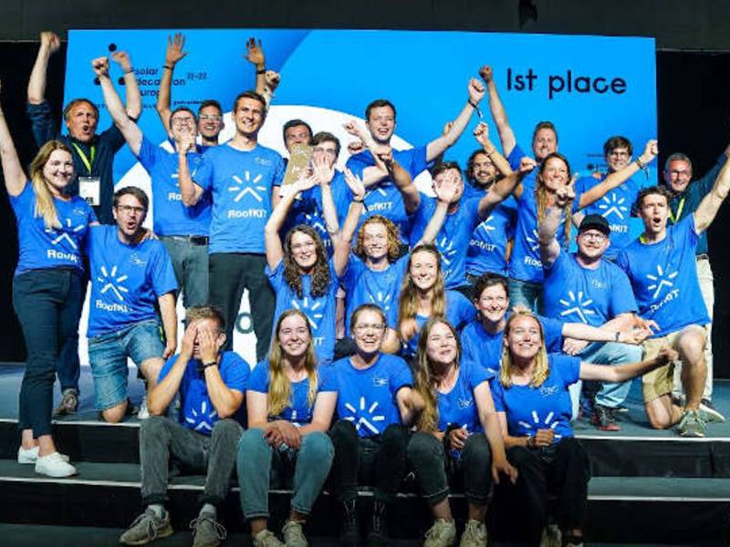 Team des KIT siegt in Hochschul-Bauwettbewerb