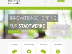 Erstes virtuelles Einkaufszentrum für Stadtwerke eröffnet