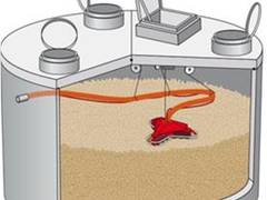 Pelletspeicher von Mall mit neuem Entnahmesystem
