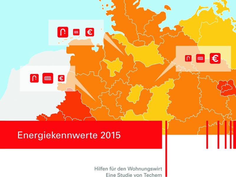 Techem Energiekennwerte-Studie 2015