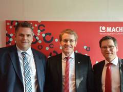 Ministerpräsident Günther im Austausch mit der MACH AG