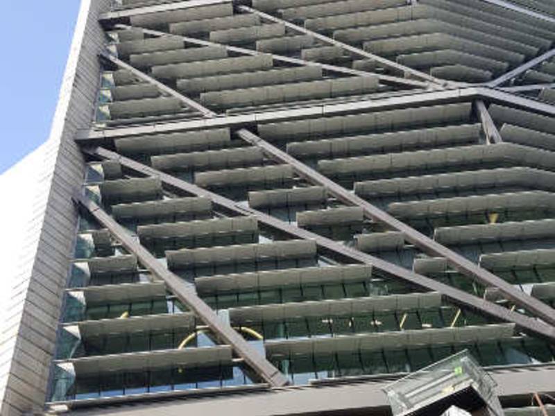 WÖHR Multiparker 750 im weltweit innovativsten Hochhaus Torre Reforma in Mexiko-Stadt