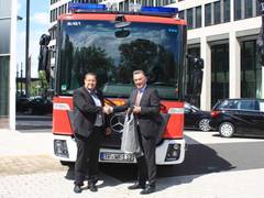 Mercedes-Benz unterstützt Feuerwehr-Olympiade