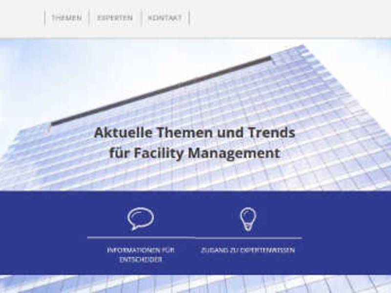 Aktuelle Sachthemen aus dem Facility Management jetzt online